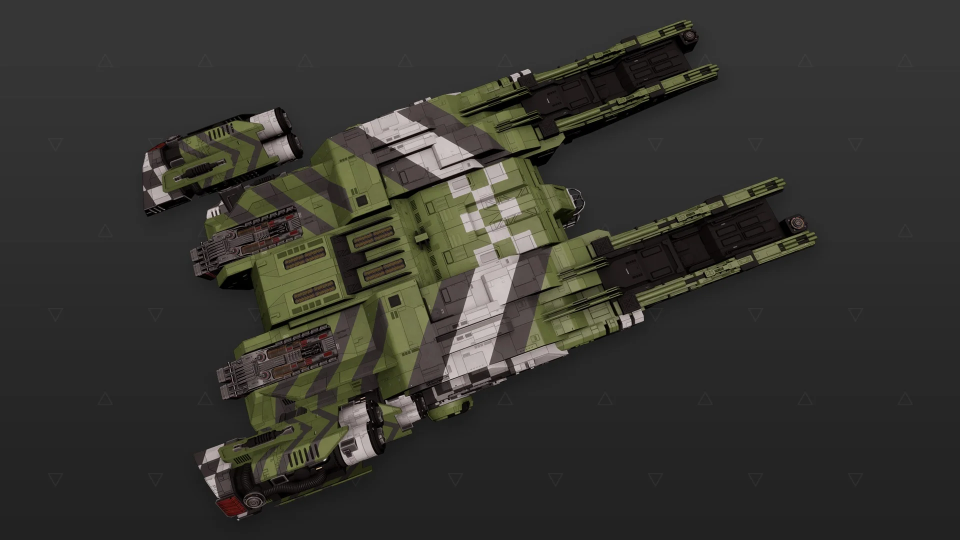 Type-8 Haulage Stripe Green