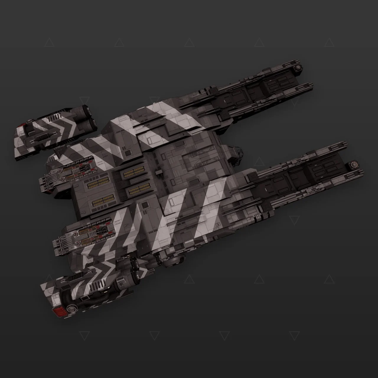 Type-8 - «Haulage Stripe» - черный