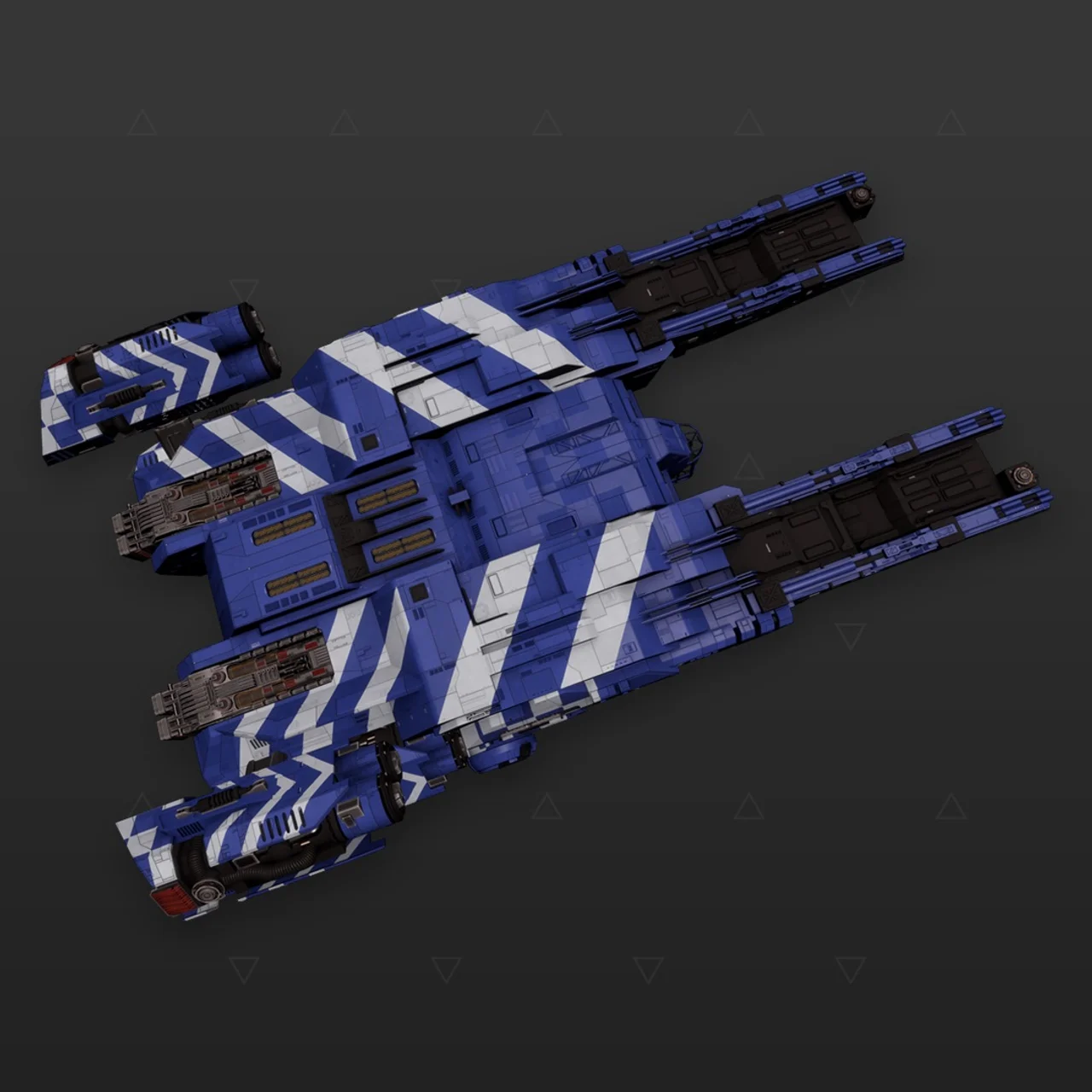 Type-8 Haulage Stripe Blue