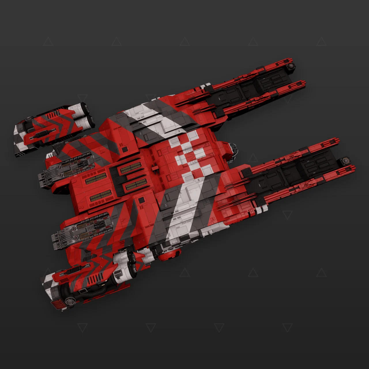 Type-8 - «Haulage Stripe» - красный