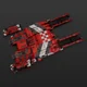 Type-8 - « Haulage Stripe » - Rouge
