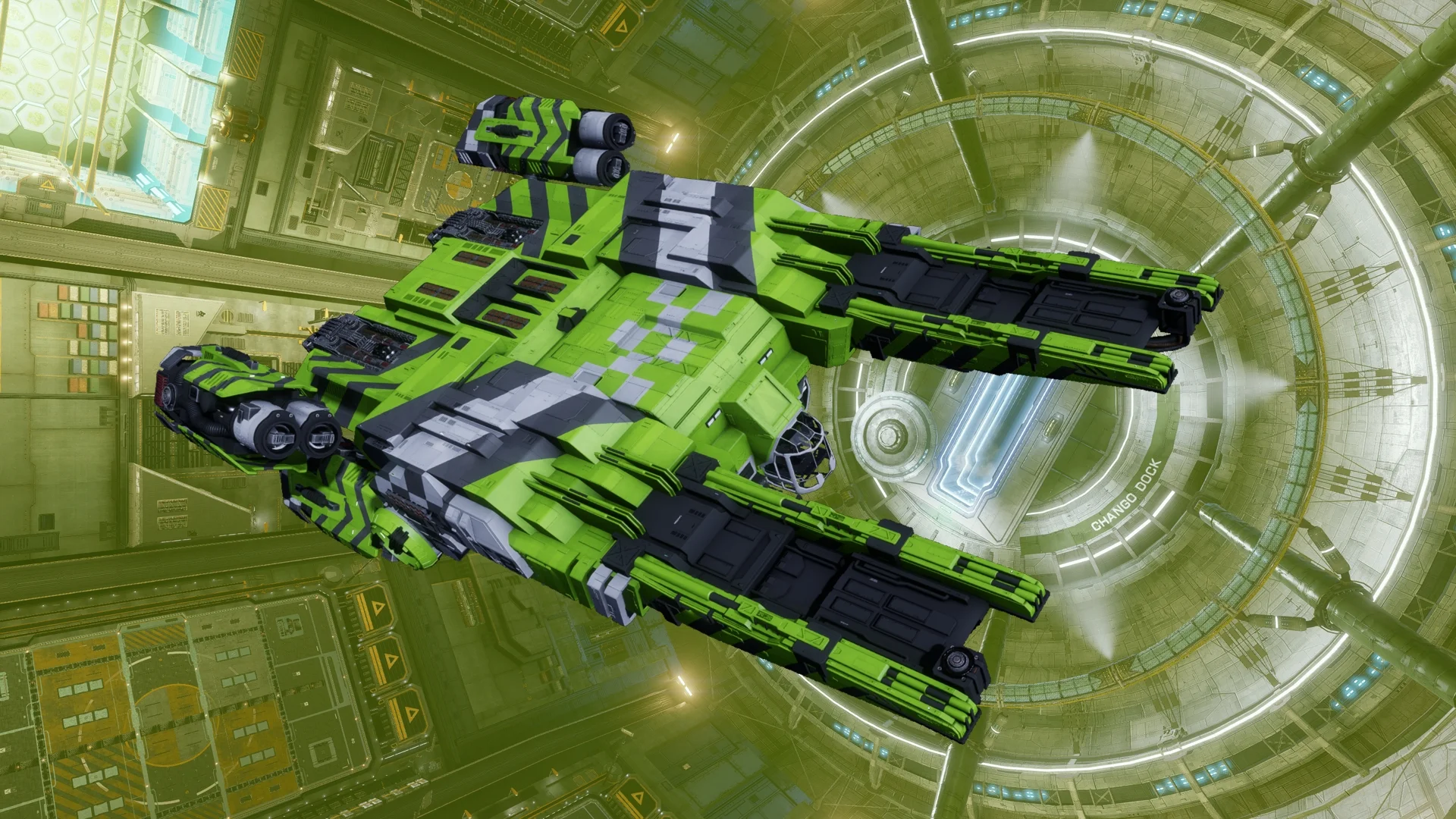 Type-8 Haulage Stripe Lime