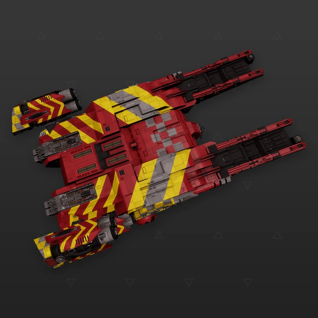 Type-8 Haulage Stripe Scarlet