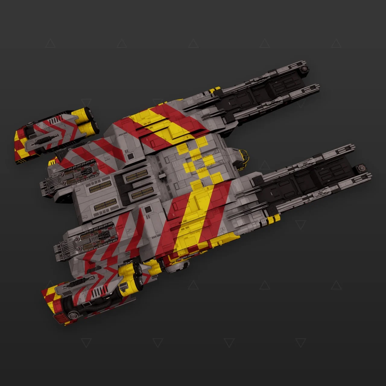 Type-8 - «Haulage Stripe» - серый