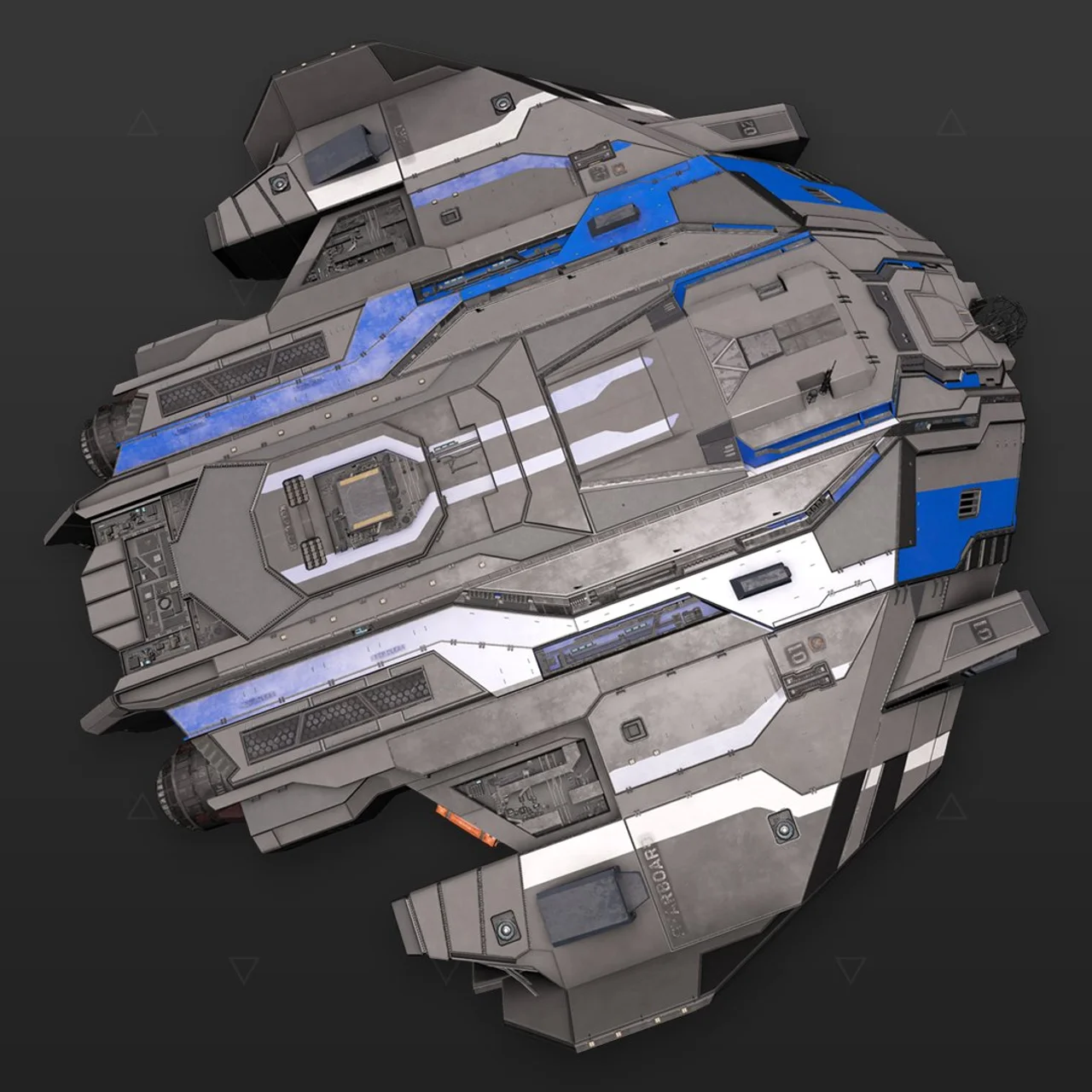 Type-9 - «Military Stripe» - синий