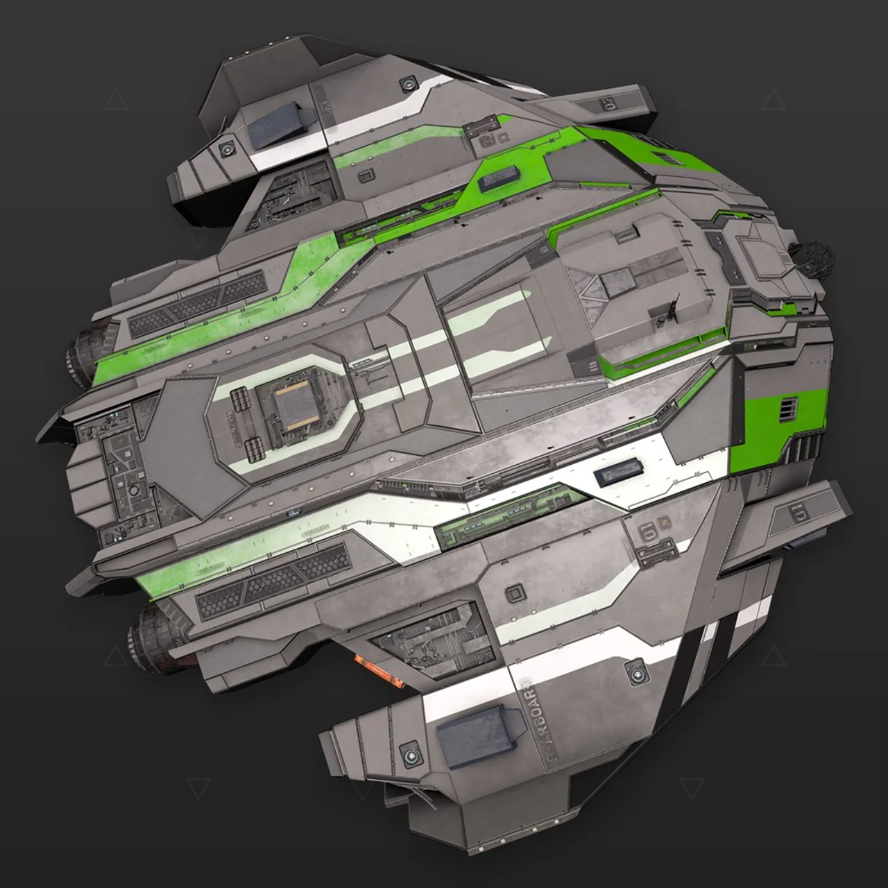 Type-9 - « Military Stripe » - Vert