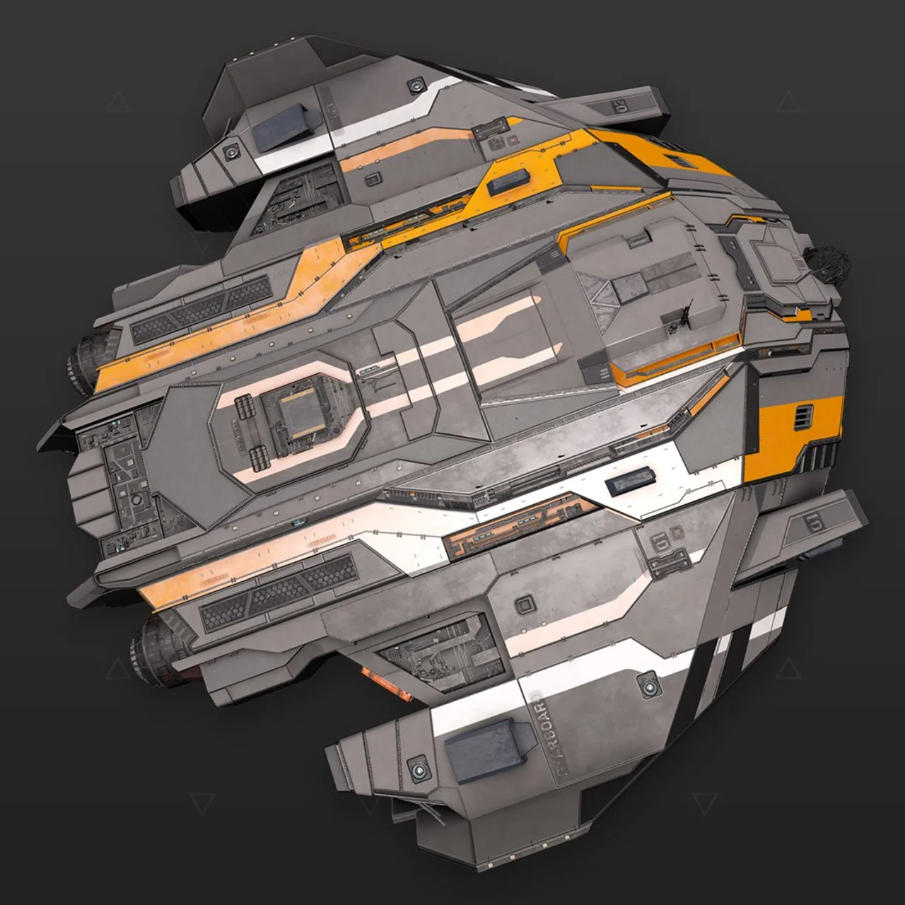 Type-9 Military Stripe Orange