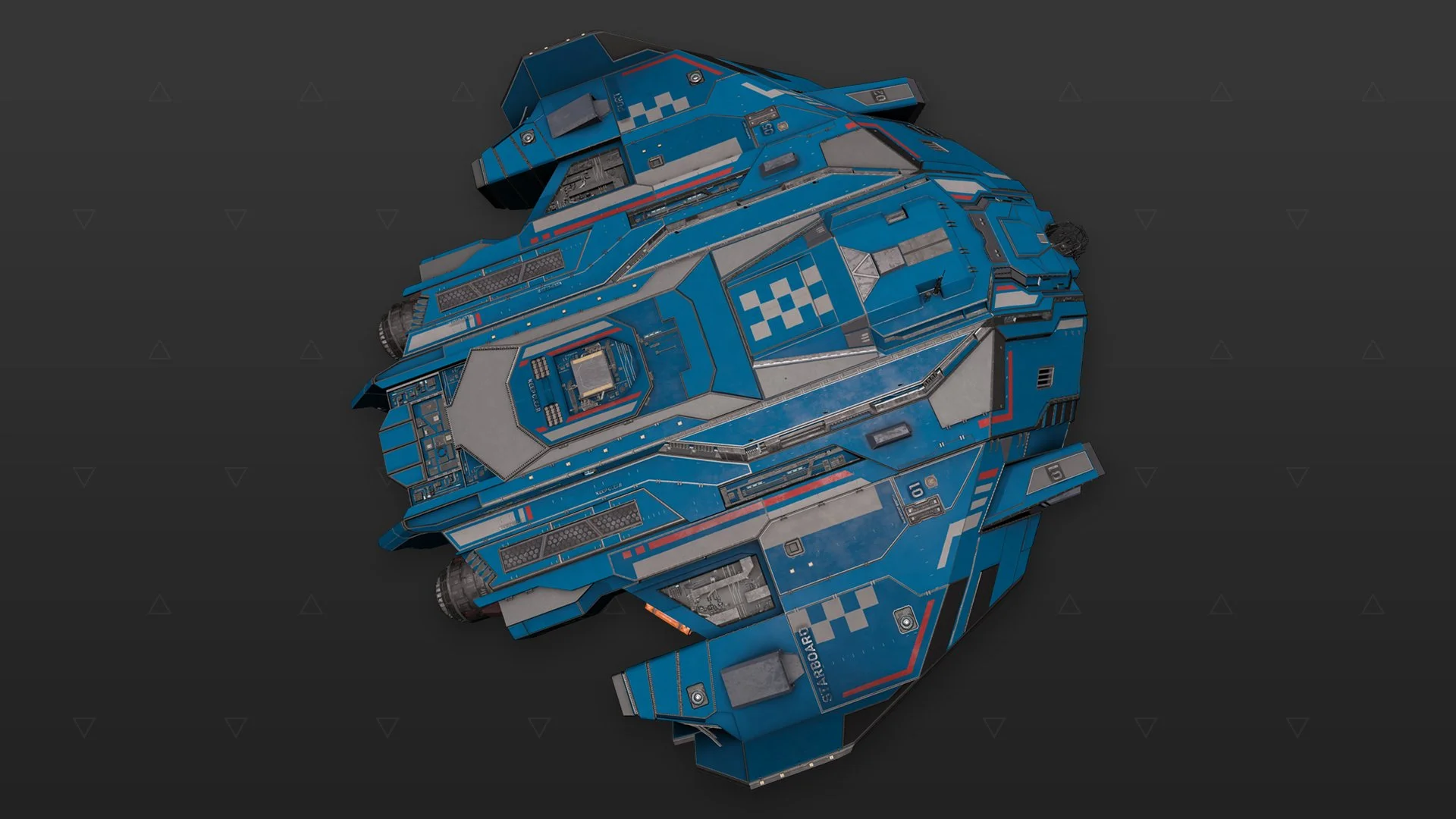 Type-9 - «Mechanist» - синий