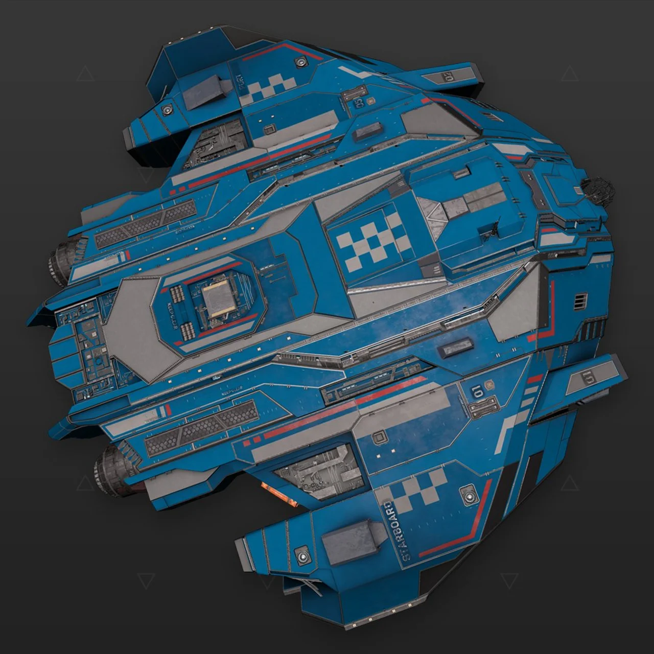 Type-9 - «Mechanist» - синий