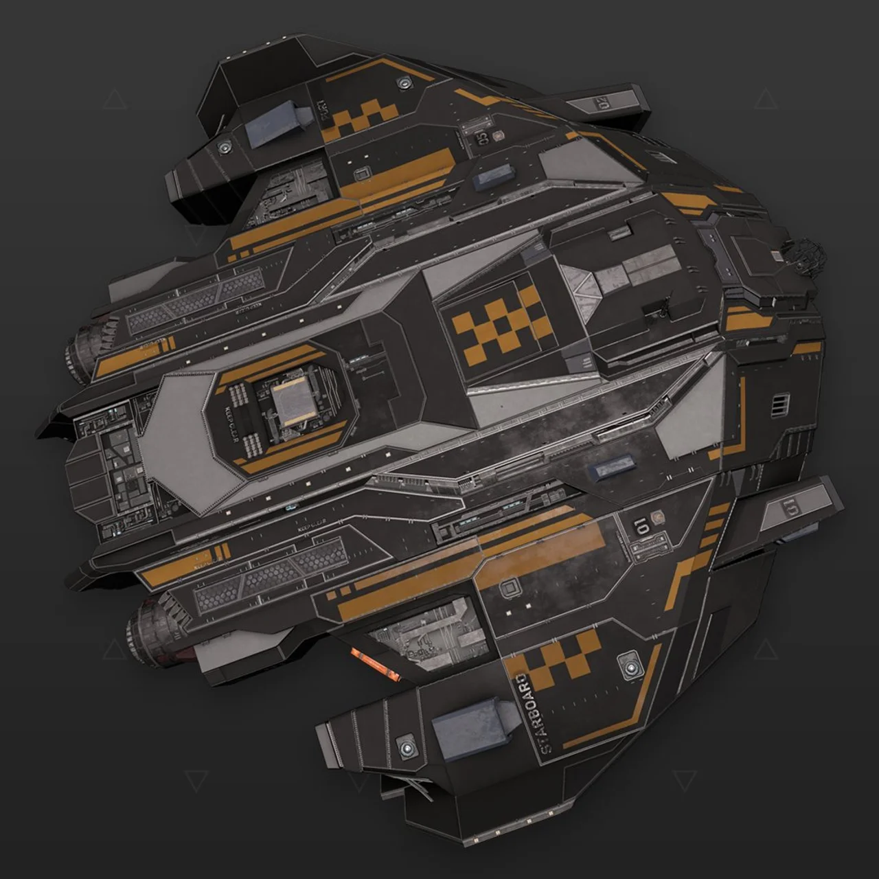 Type-9 - «Mechanist» - угольно-черный