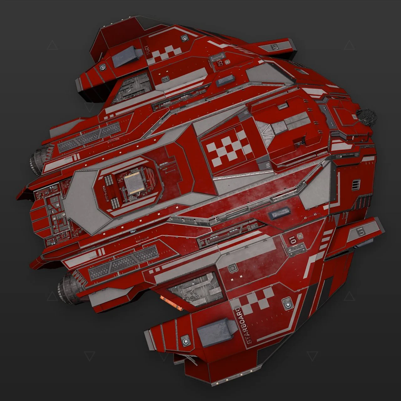 Type-9 - «Mechanist» - красный
