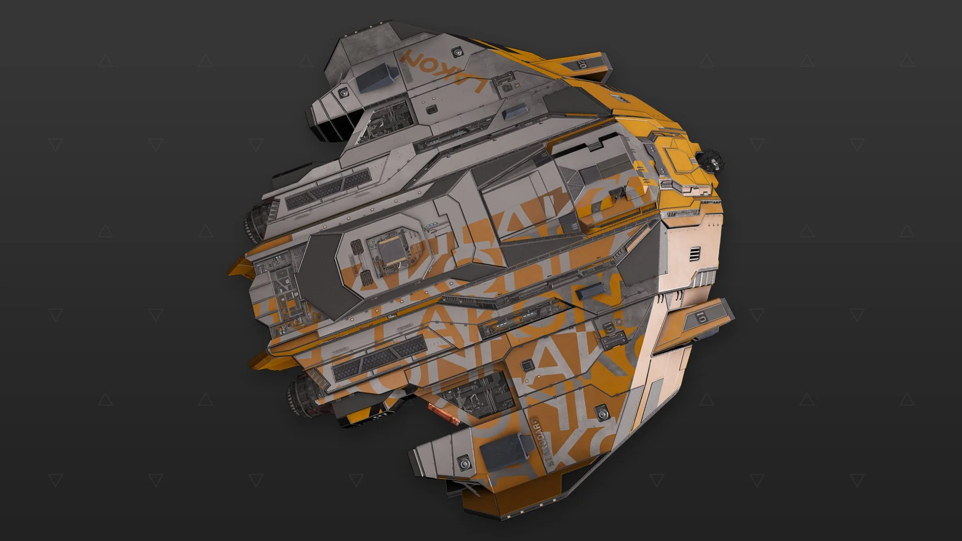 Type-9 Lakon Metallic Orange