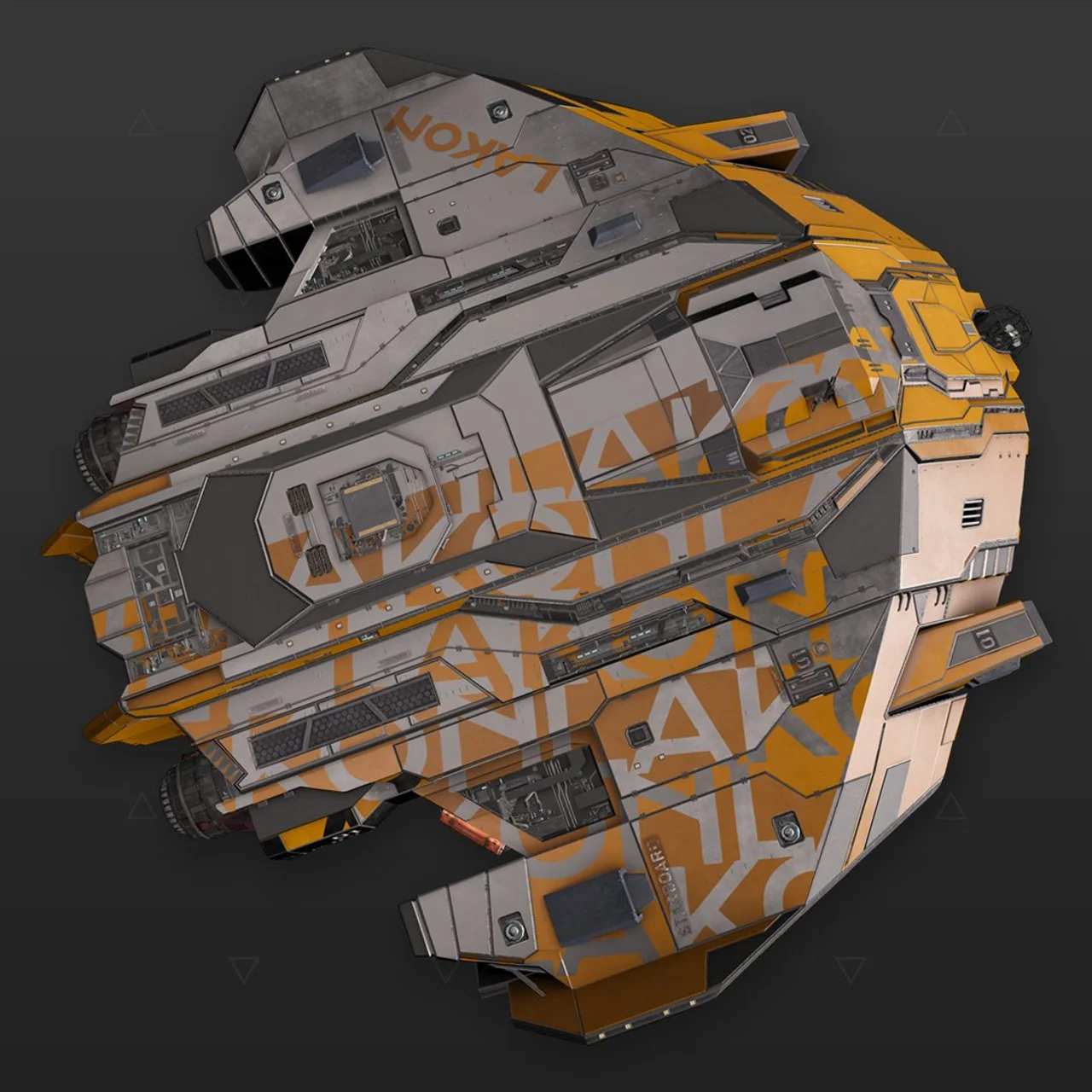 Type-9 - „Lakon“ - Metallisch Orange