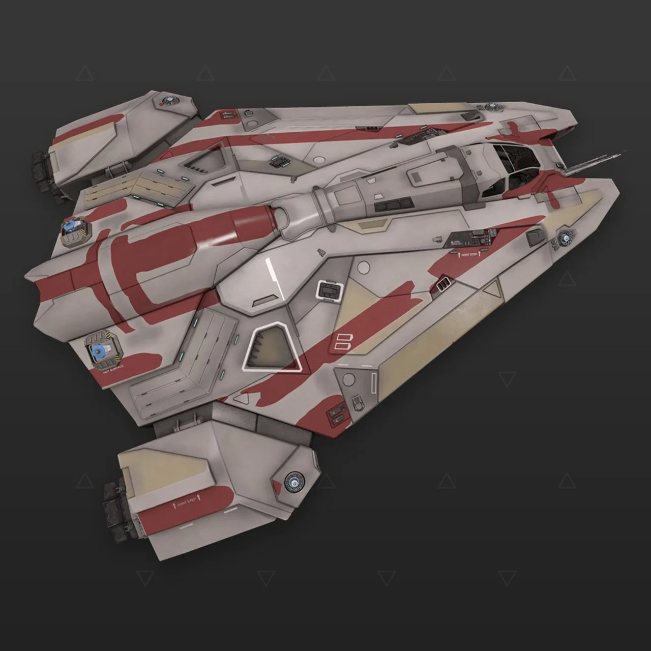 Viper Mk III - "Squadron" - Rojo