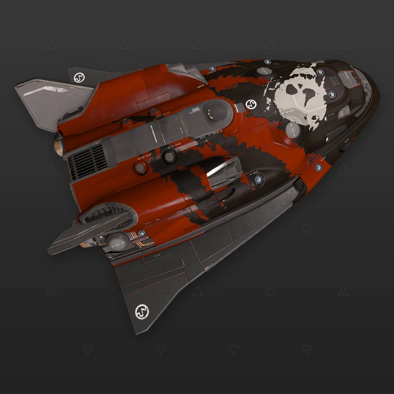 Adder - „Pirate Faction“ - Rot