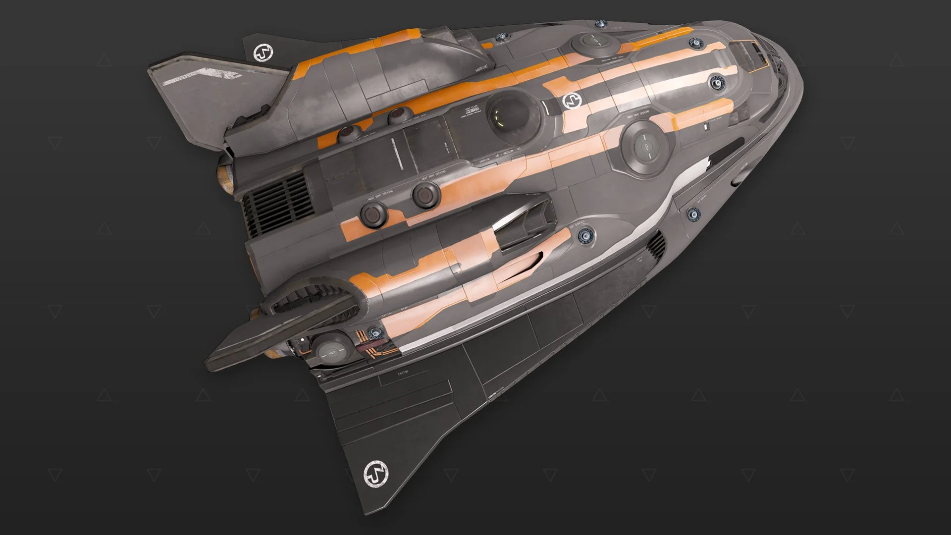 Adder Military Stripe Orange
