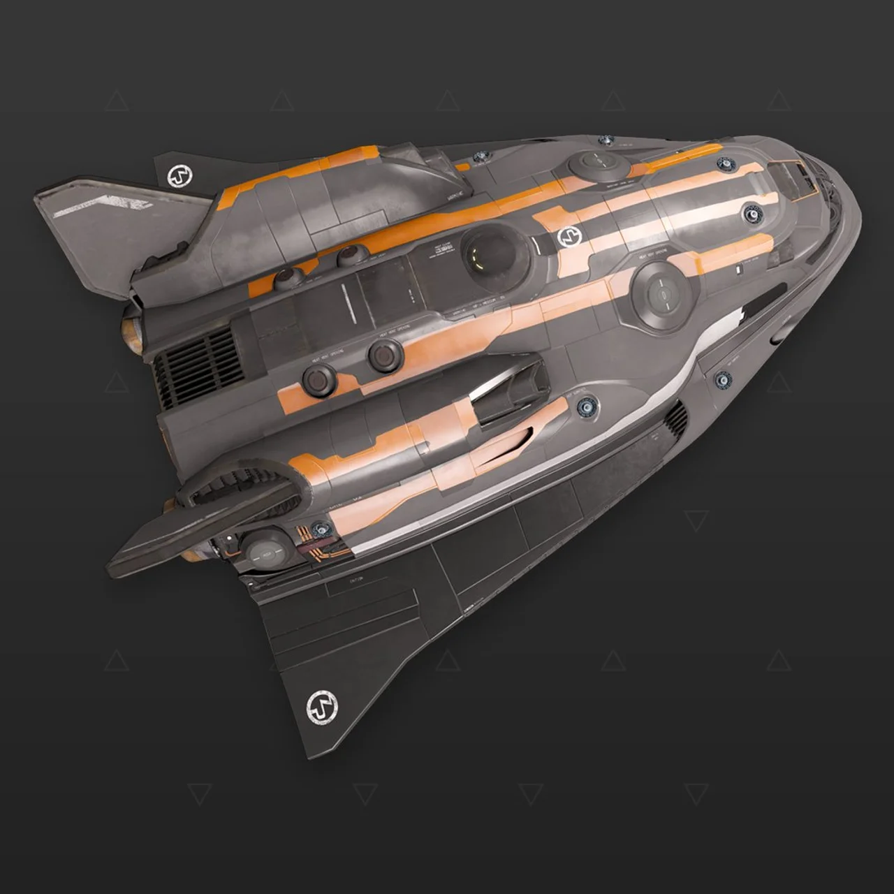 Adder - « Military stripe » - Orange