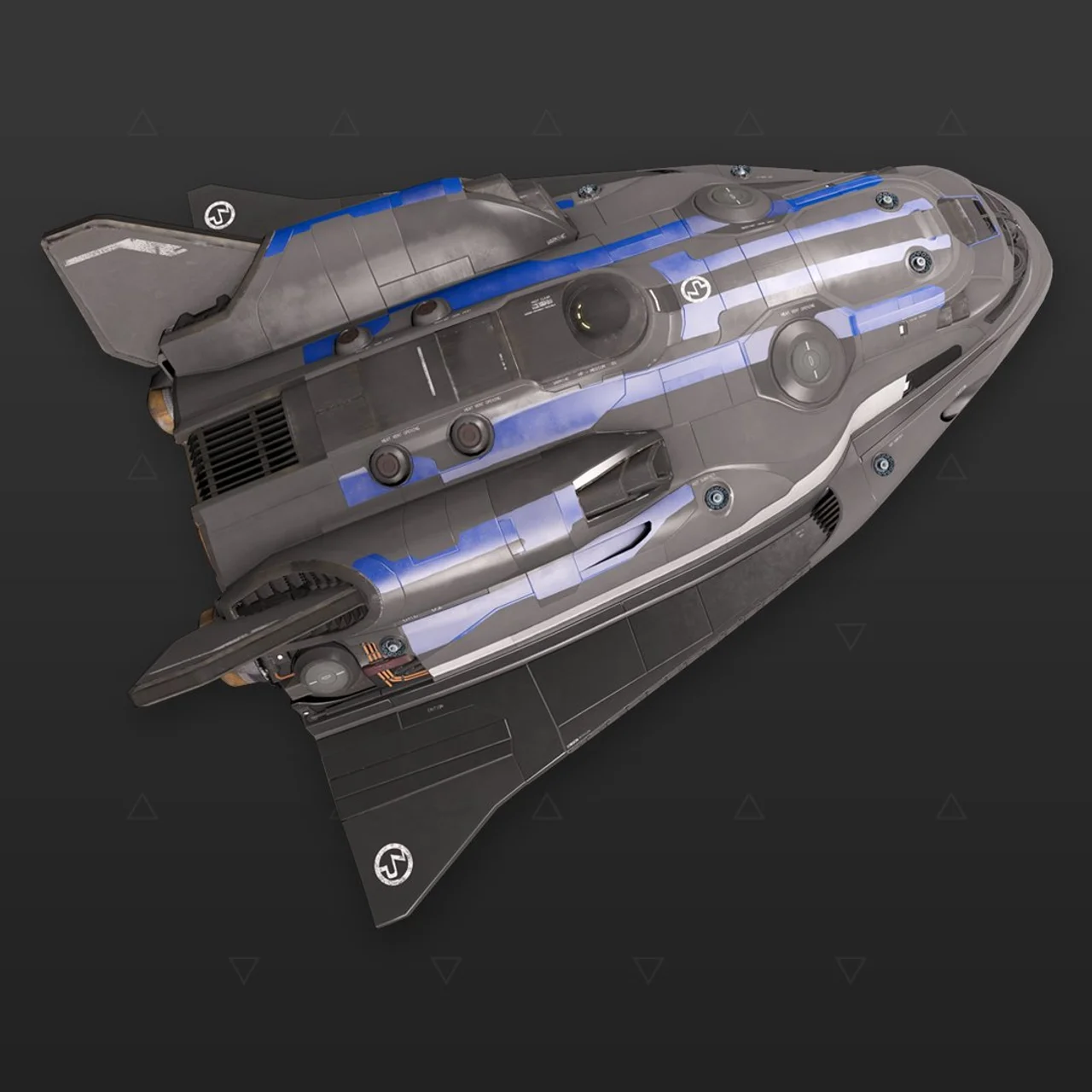 Adder Military Stripe Blue
