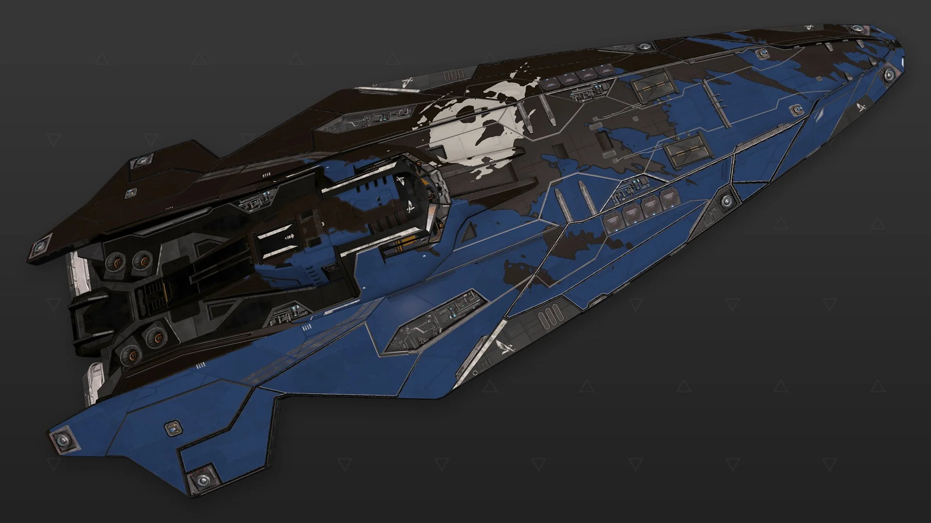 Anaconda Pirate Faction Blue
