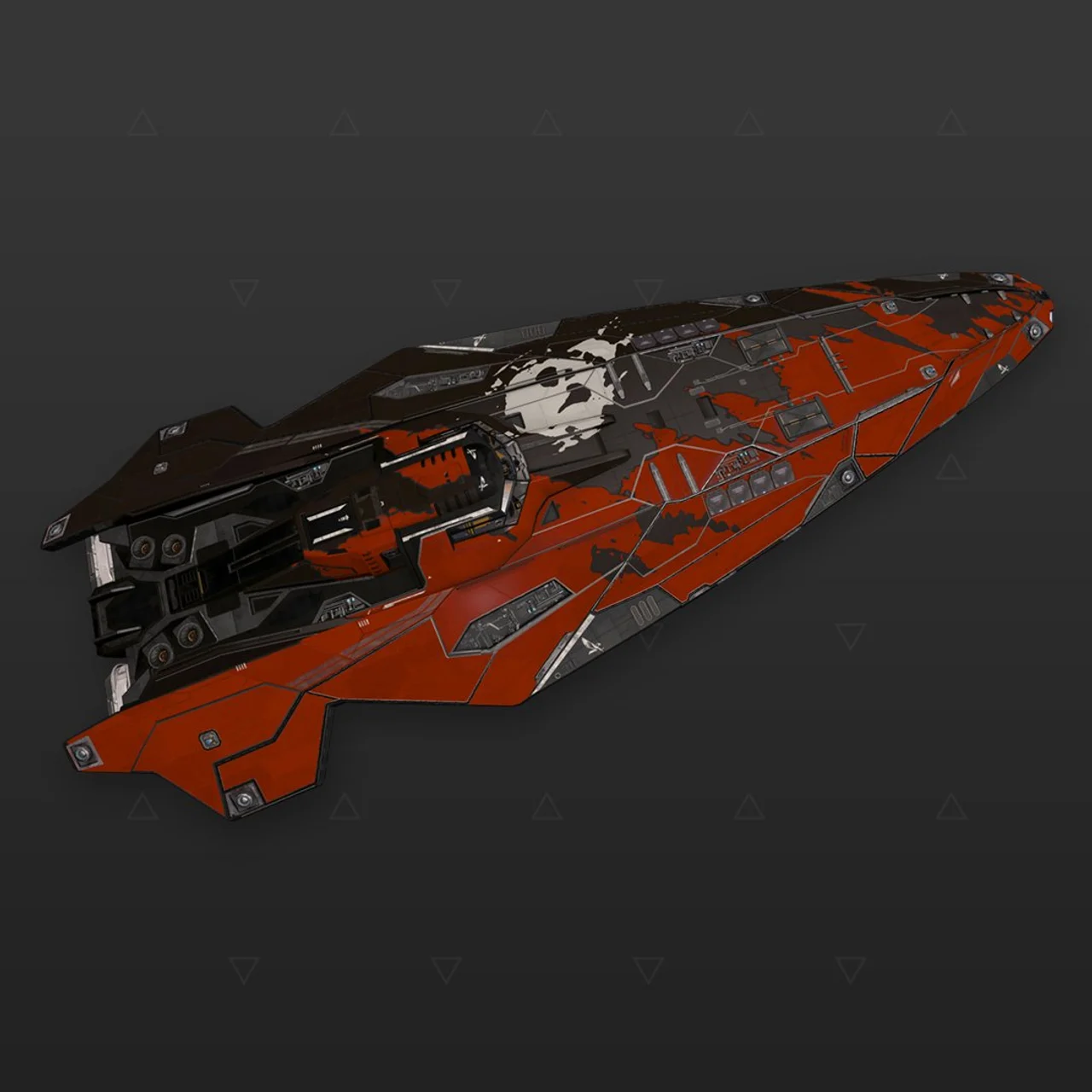 Anaconda Pirate Faction Red