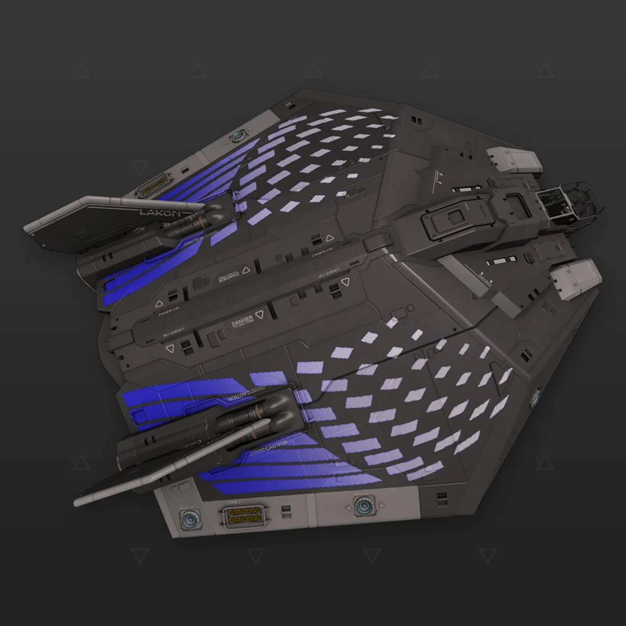 Asp Explorer - „Synth“ - Blau