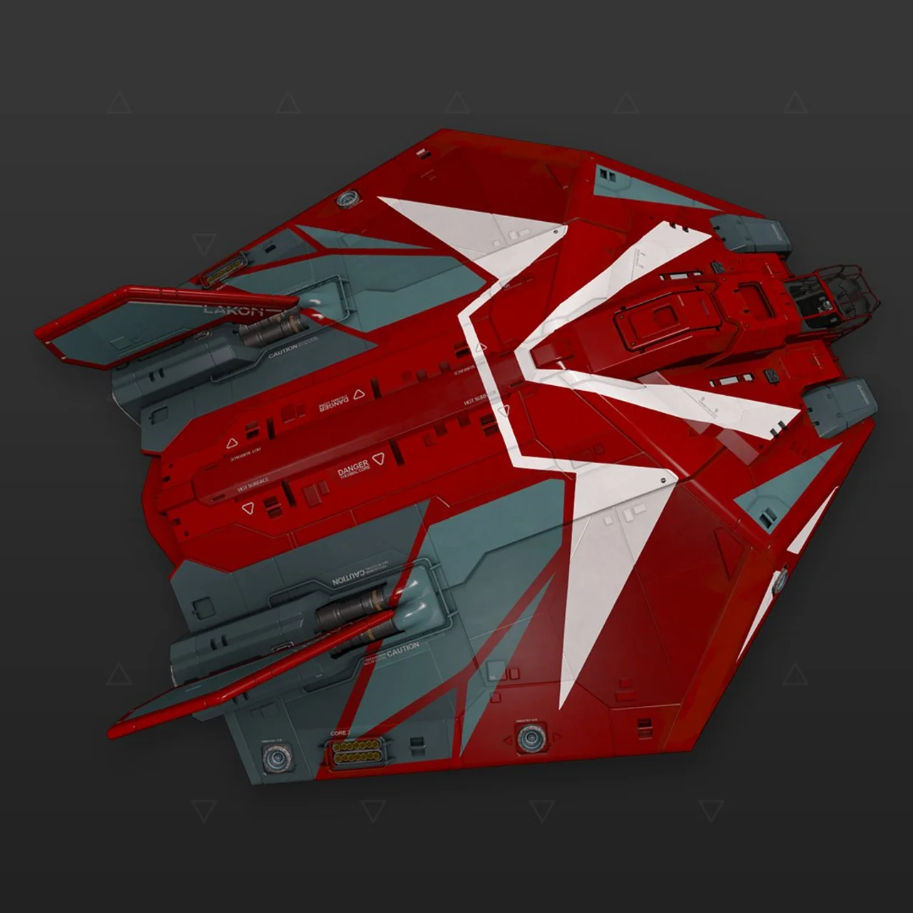 Asp Explorer - "Icarus" - Rojo