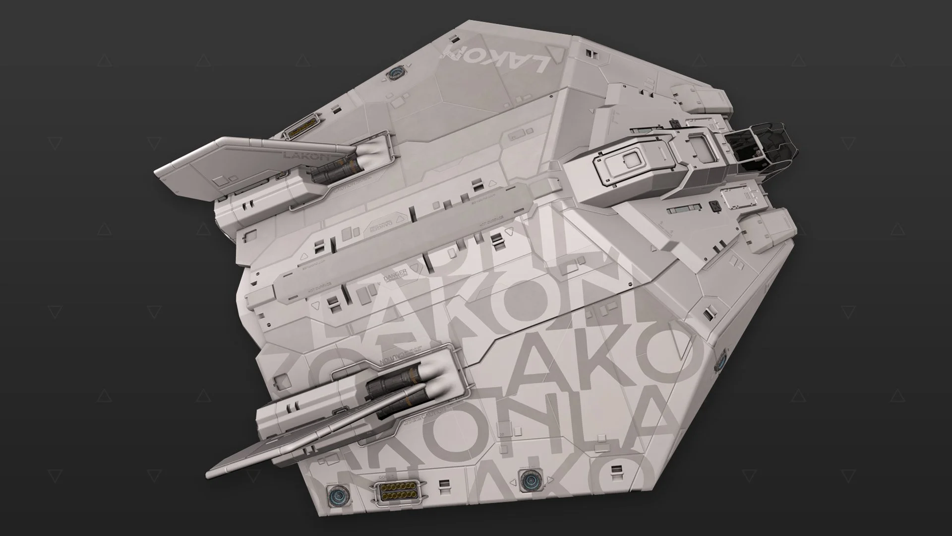Asp Explorer - „Lakon“ - Metallisch Weiß