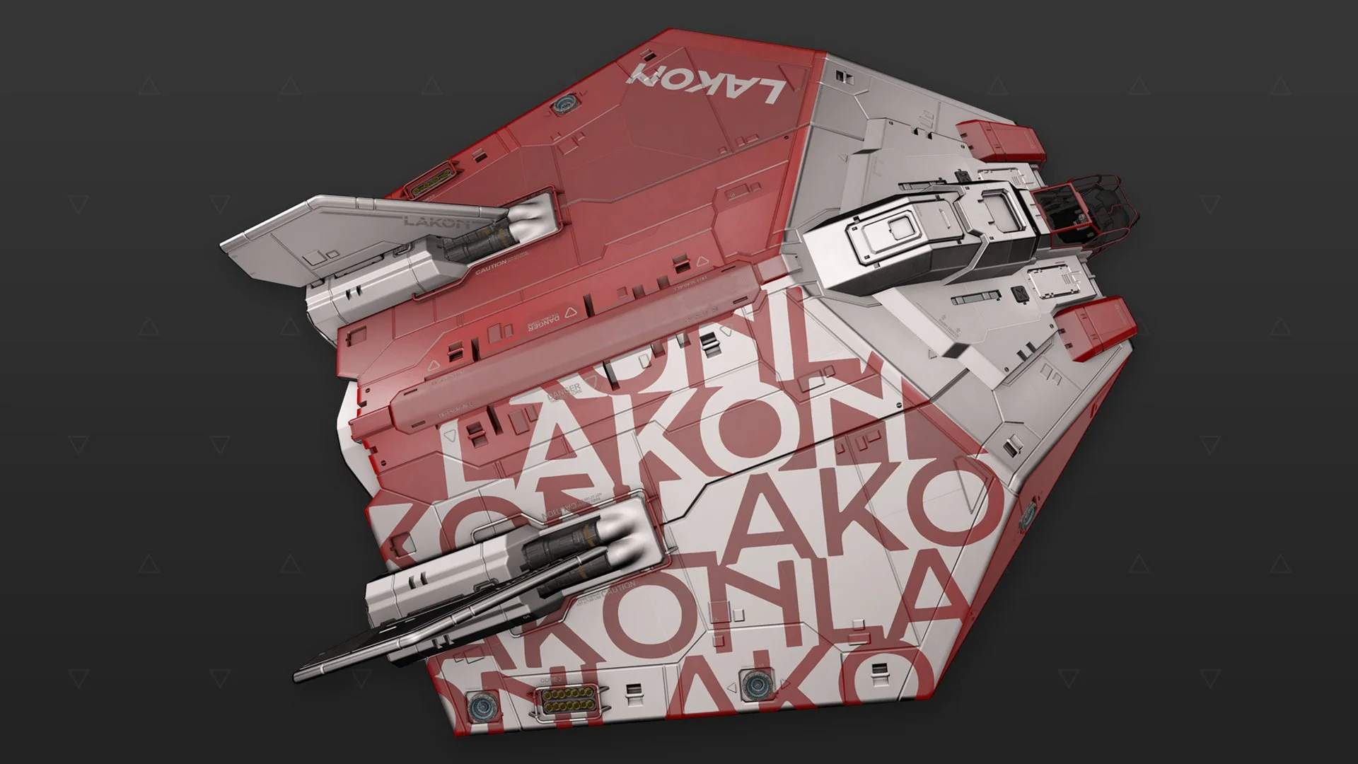 Asp Explorer - „Lakon“ - Metallisch Rot