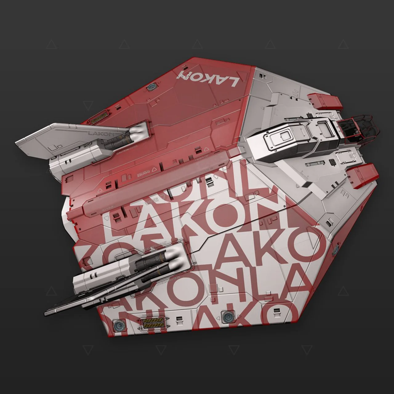 Asp Explorer - „Lakon“ - Metallisch Rot