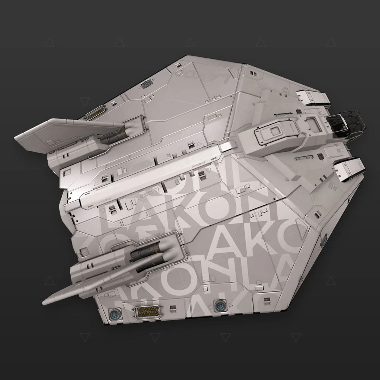 Asp Explorer - „Lakon“ - Metallisch Silber
