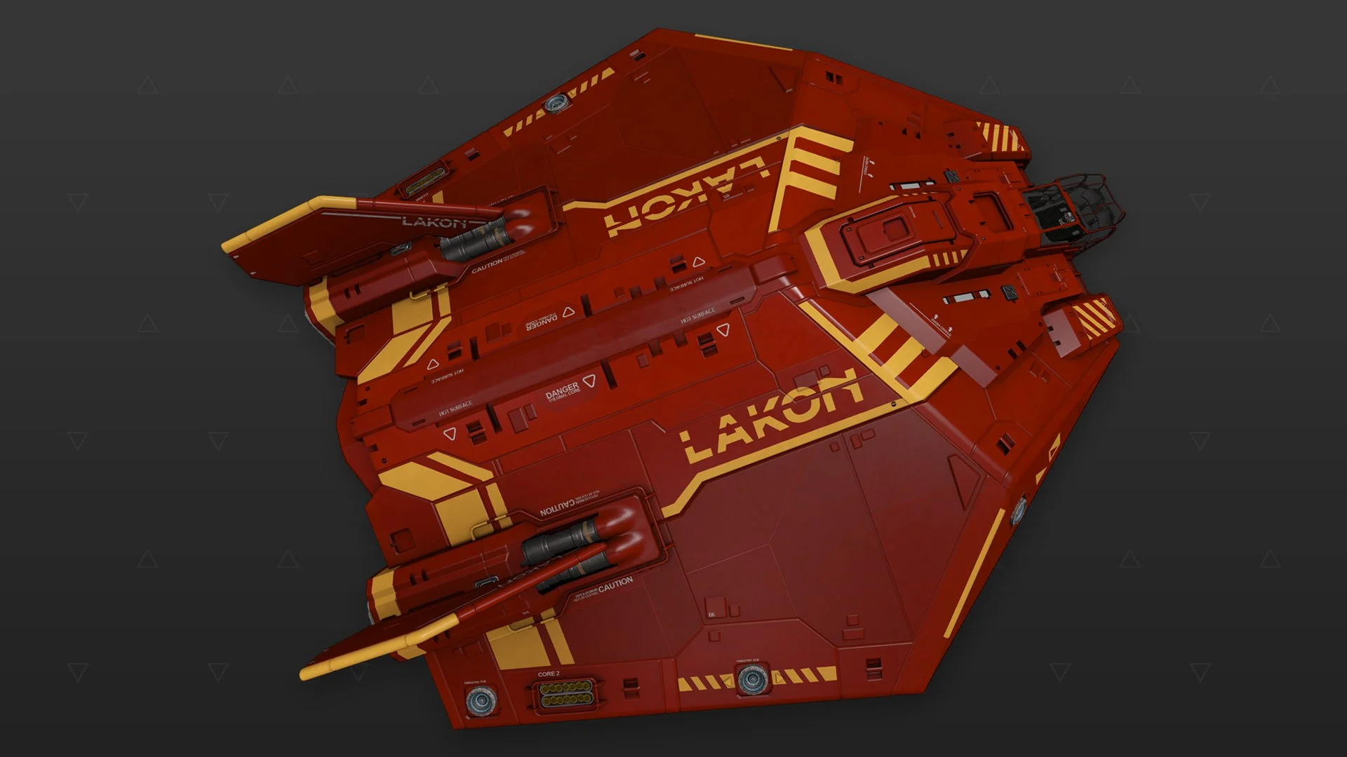 Asp Explorer - "Salvage" - Rojo