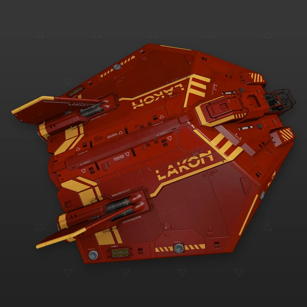 Asp Explorer - "Salvage" - Rojo