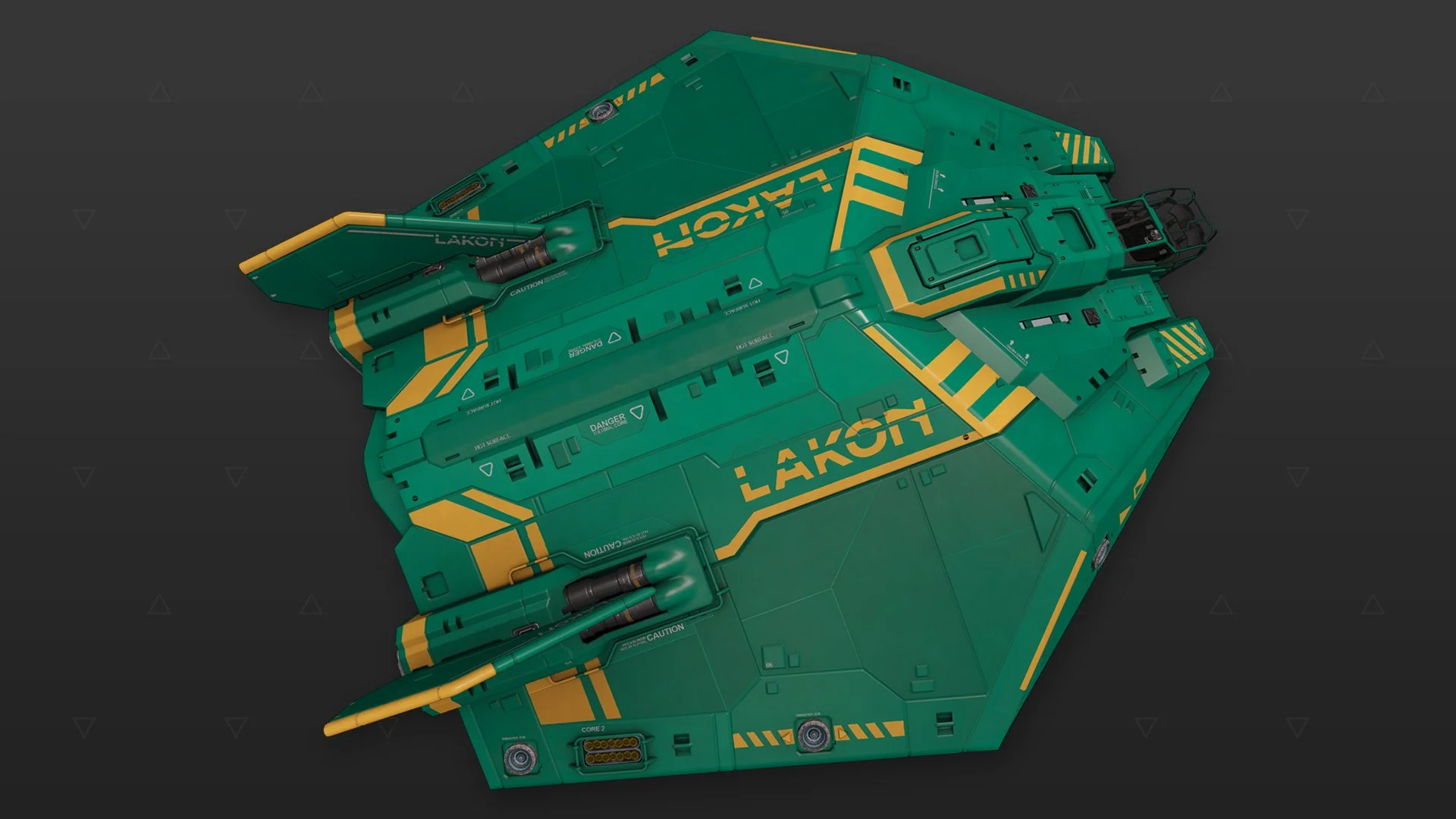 Asp Explorer - "Salvage" - Verde