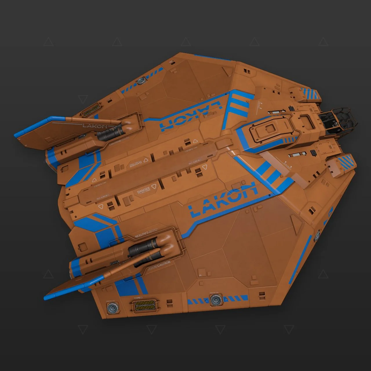 Asp Explorer - "Salvage" - Naranja