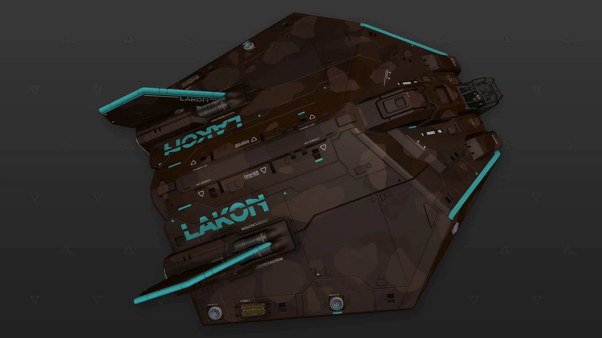 Asp Explorer - „Operator“ - Blaugrün