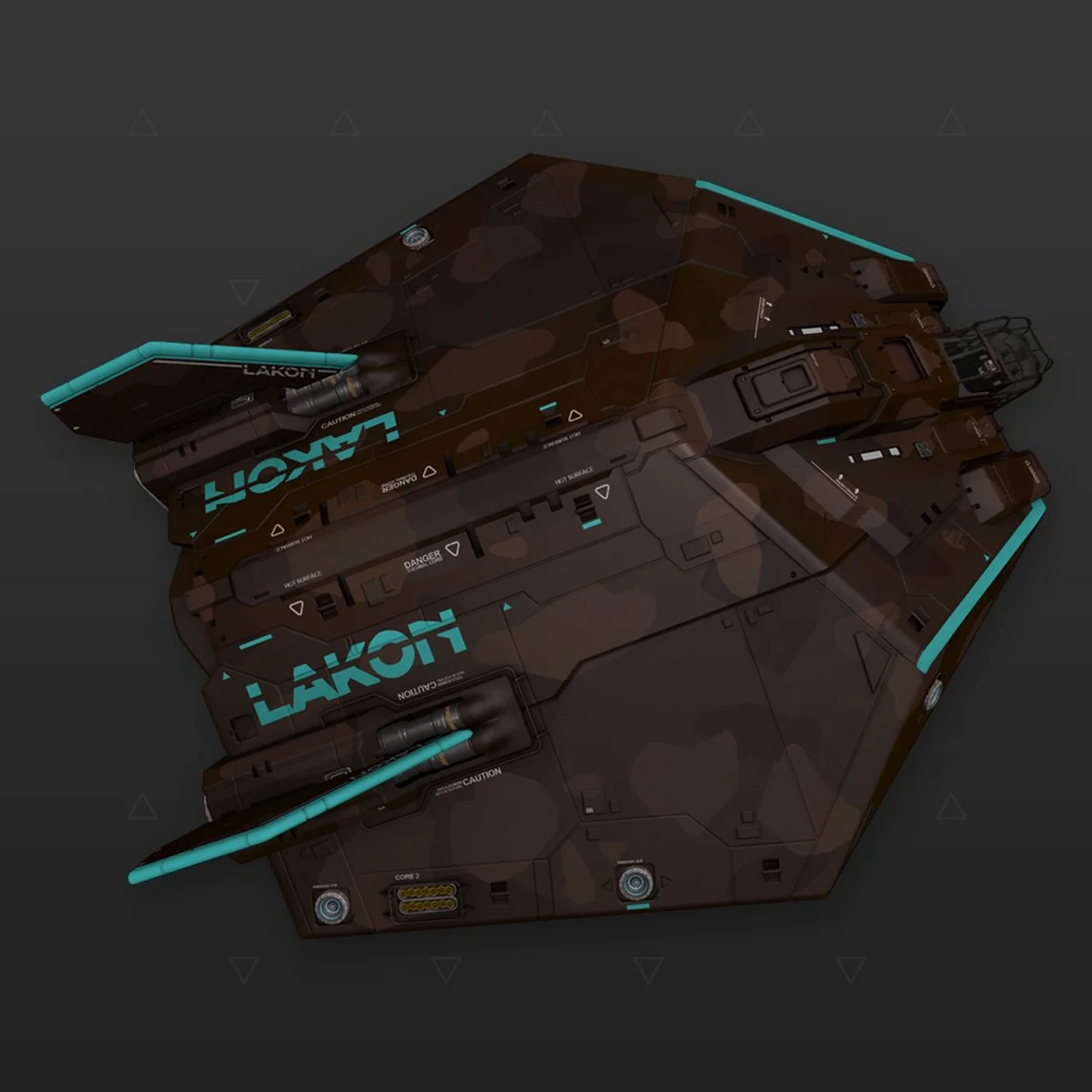 Asp Explorer - „Operator“ - Blaugrün