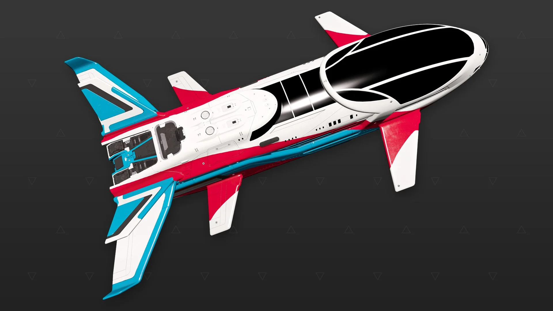 Beluga Liner - „United“ - Rot