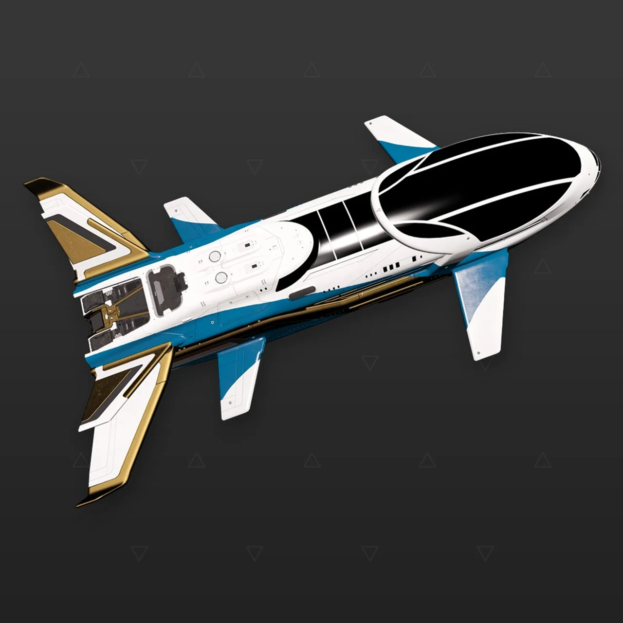 Beluga Liner - „United“ - Marineblau