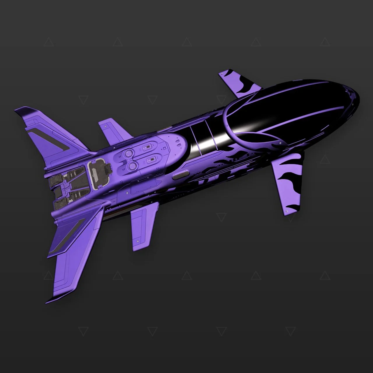 Beluga Liner - « Ember » - Violet