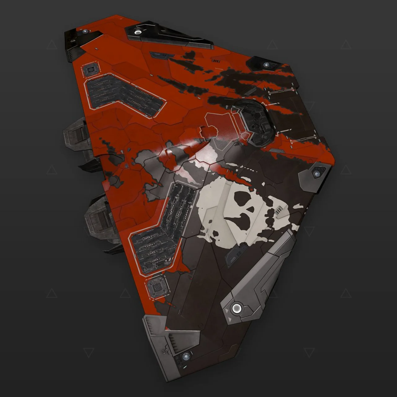 Cobra Mk III Pirate Faction Red
