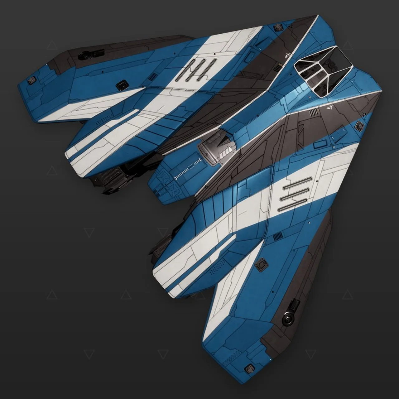 Cobra Mk V - « Planar » - Bleu