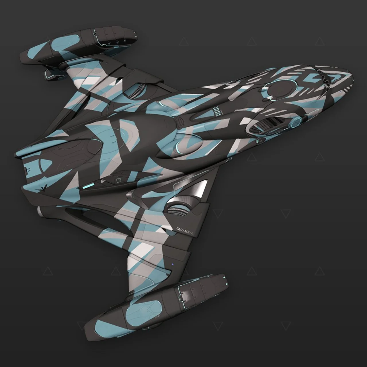 Imperial Clipper - « Dazzle » - Bleu