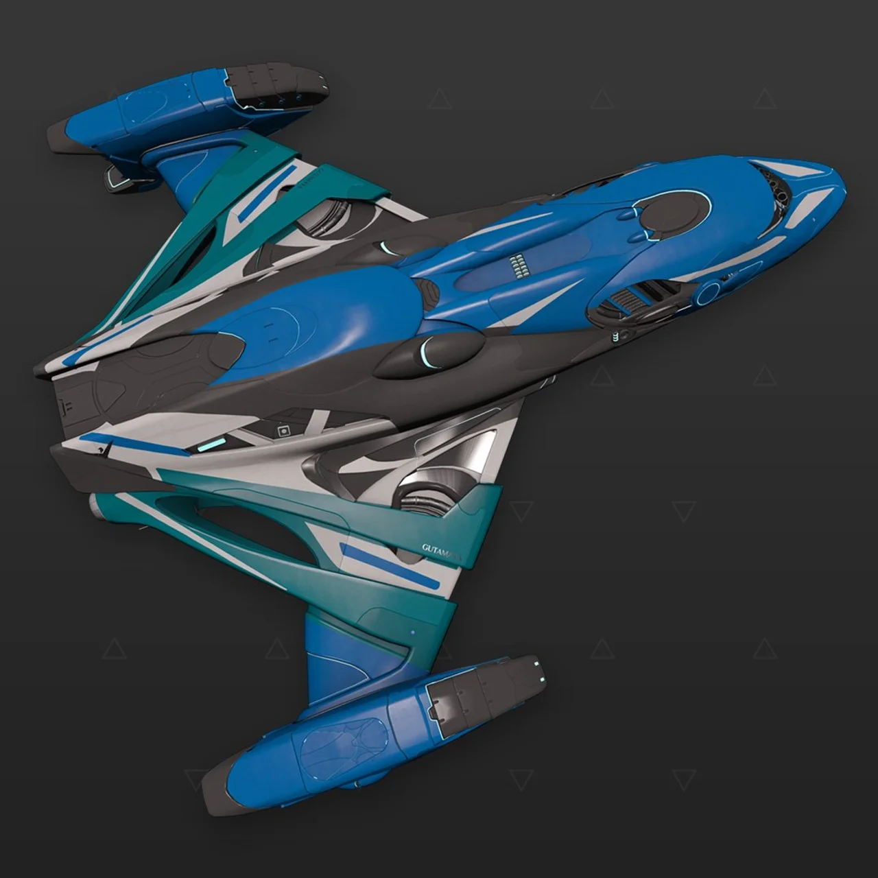 Imperial Clipper - „Slipstream“ - Blau