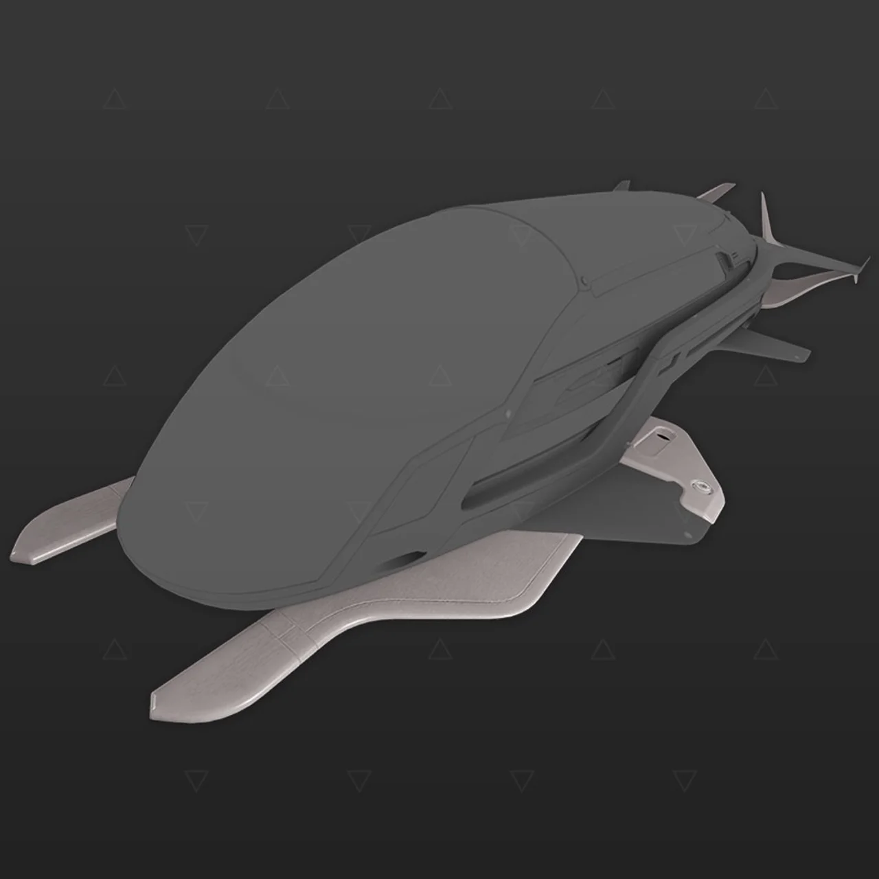 Kit de vaisseau – Dolphin – 16 Éléments