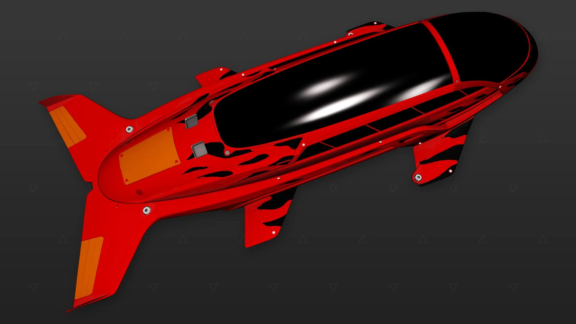 Dolphin - "Ember" - Vermelho