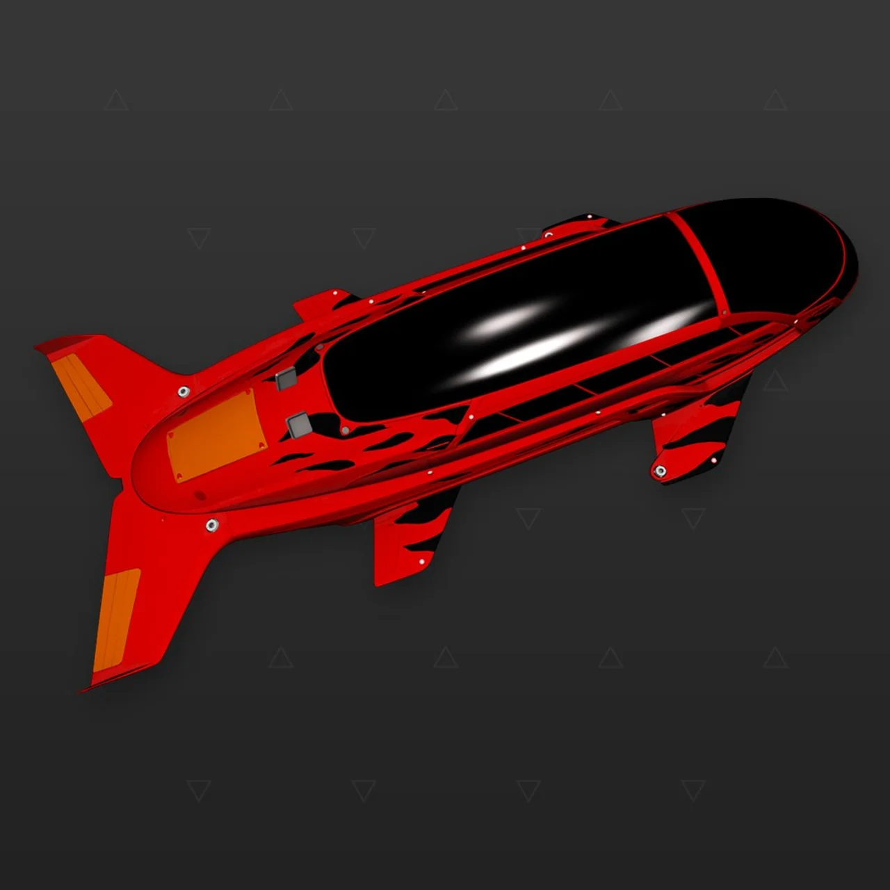 Dolphin - «Ember» - красный