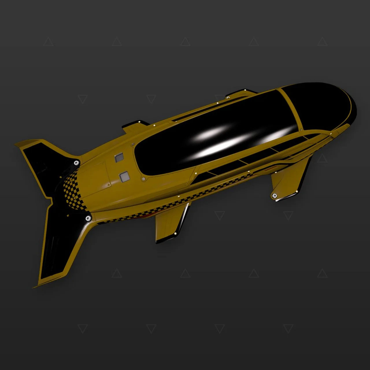 Dolphin Yellow Taxi