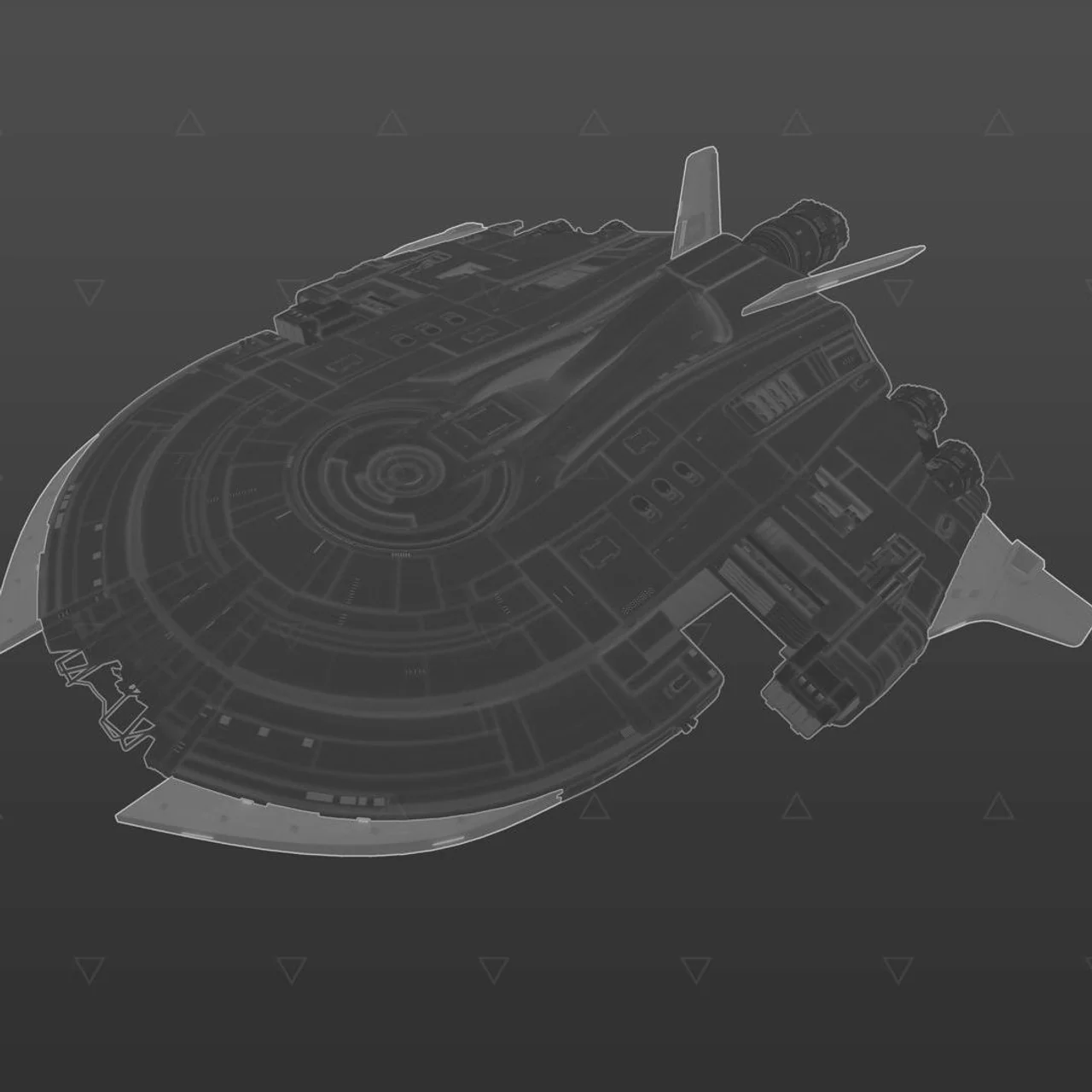 Комплект для корабля – Caspian Explorer – Deep Space
