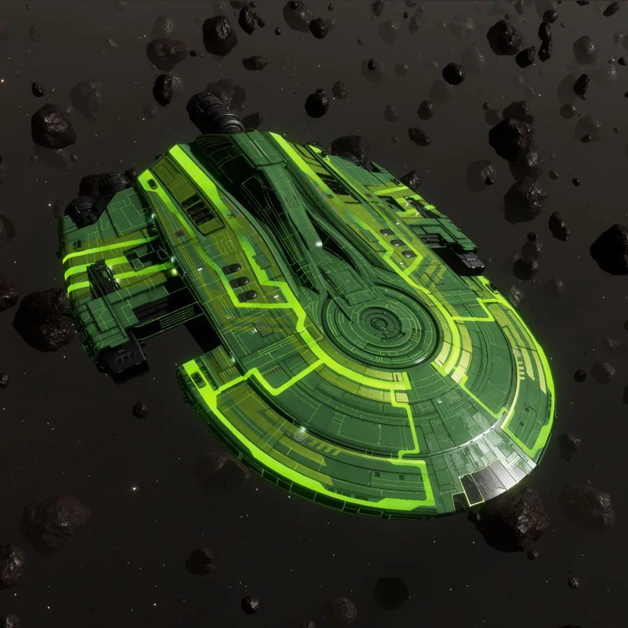 Caspian Explorer - "Lodestar" - Verde - Kit holográfico