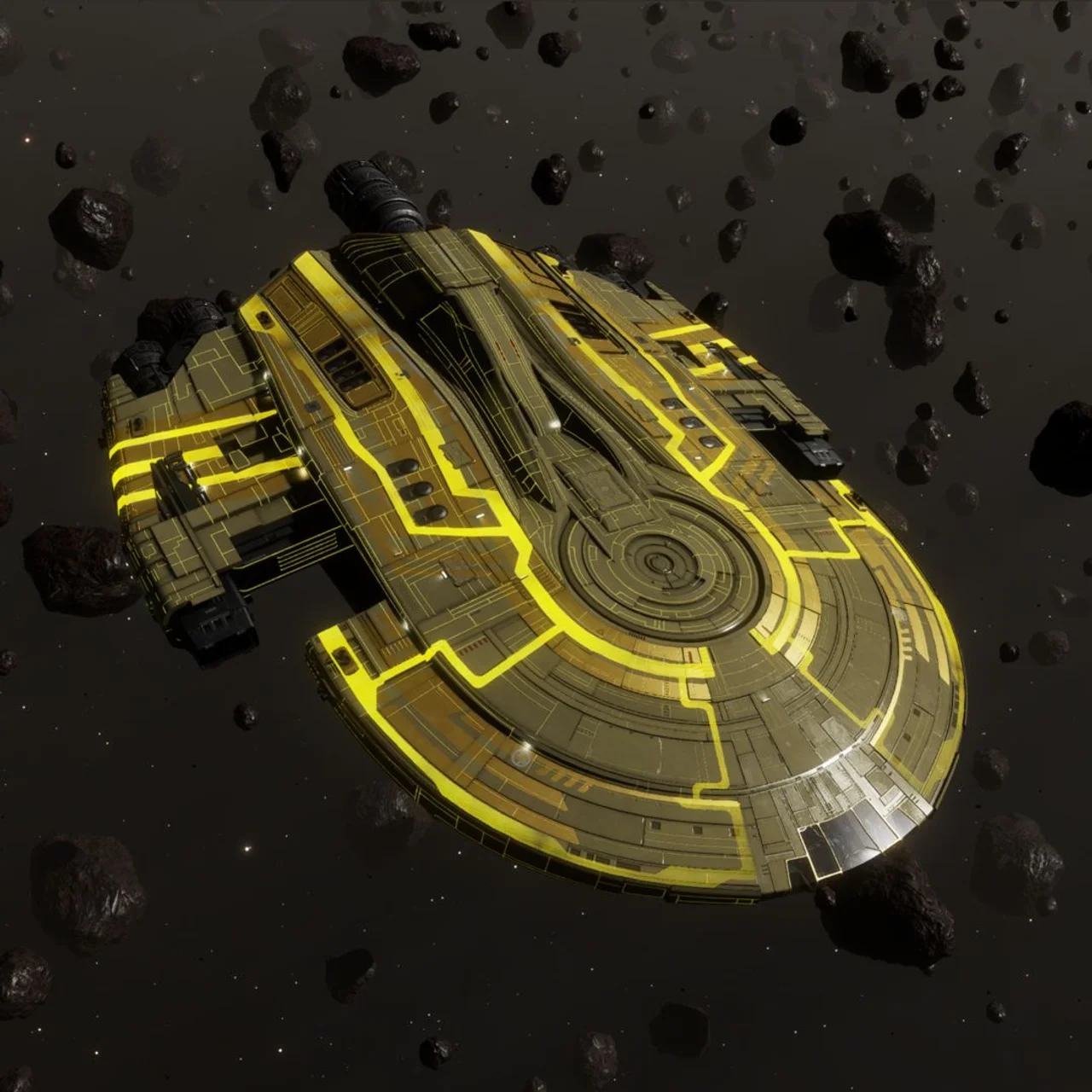 Caspian Explorer - "Lodestar" - Amarelo - Kit holográfico